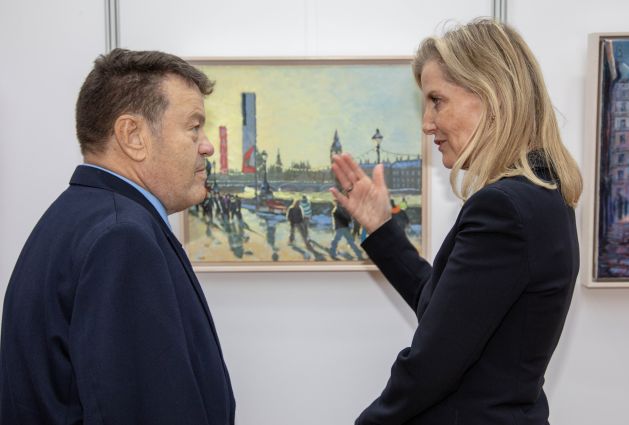 5th International President of the Mouth and Foot Painting Association